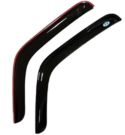 Дефлекторы окон HD72 ветровики с логотипом Hyundai DN10039 REINWV910