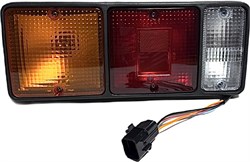 Фара FUSO задняя ЛЕВАЯ. светодиодный фонарь LED silver light MK485640 034309L
