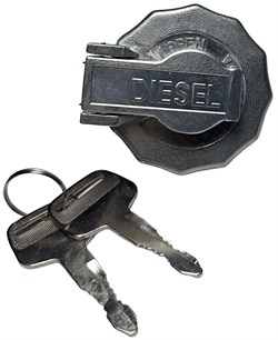 8970956862 CY86210 Крышка бака топливного D=34мм с ключами NQR71/75/HINO 300