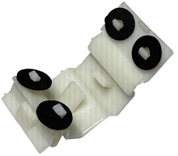 8971024150 IZ02K194A Клипса NQR71/NQR75 крепления решетки большая JAPACO