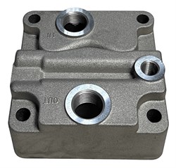 1191100750 HAU3080 Головка компрессора 4HK1/NQR90/FSR90 ZEVS (верхняя часть)