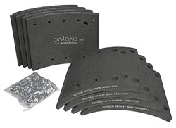 1883113140/4101602 1611L41 Накладка CYZ51/52/FVR34 тормозная передняя (8шт) OOTOKO
