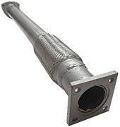 ME554595 136558 Труба глушителя FUSO Canter FE85 E4 с гофрой