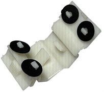 8971024150 IZ02K194A Клипса NQR71/NQR75 крепления решетки большая JAPACO