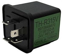 8972649470 THR315V Реле стартера/свечей накала (черное) 24V FUSO, ISUZU