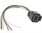 Разъем фонаря HD65/72/78/120/160/170/Porter 2 заднего (мама) 8895906114AS 8895906114AS-1 NG