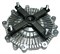 2523945550 GFHY230 Вискомуфта/термомуфта HD65/HD72/HD78/County D4DD Евро-3 HYUNDAI GMB