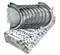 2102042907 M7277A0.25 Вкладыши Porter коренные 0,25 DAIDO METAL