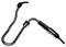 8973734171 Трубка 4HK1 высокого давления 2 цилиндра 4HK1-T ISUZU =Оригинал=