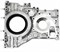 8980399312 TC8311 Крышка двигателя 4HK1 ELF передняя с сальником ZEVS