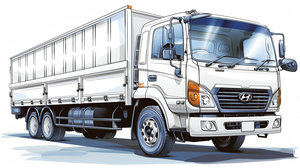 Средний грузовик Hyundai HD120